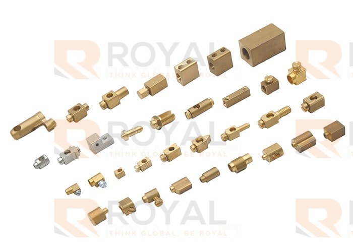Brass PCB Terminal and Fuse Parts | Royal Brass Products 