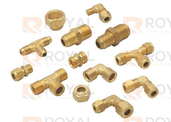 Compressor and Flare Fittings | Royal Brass Products 
